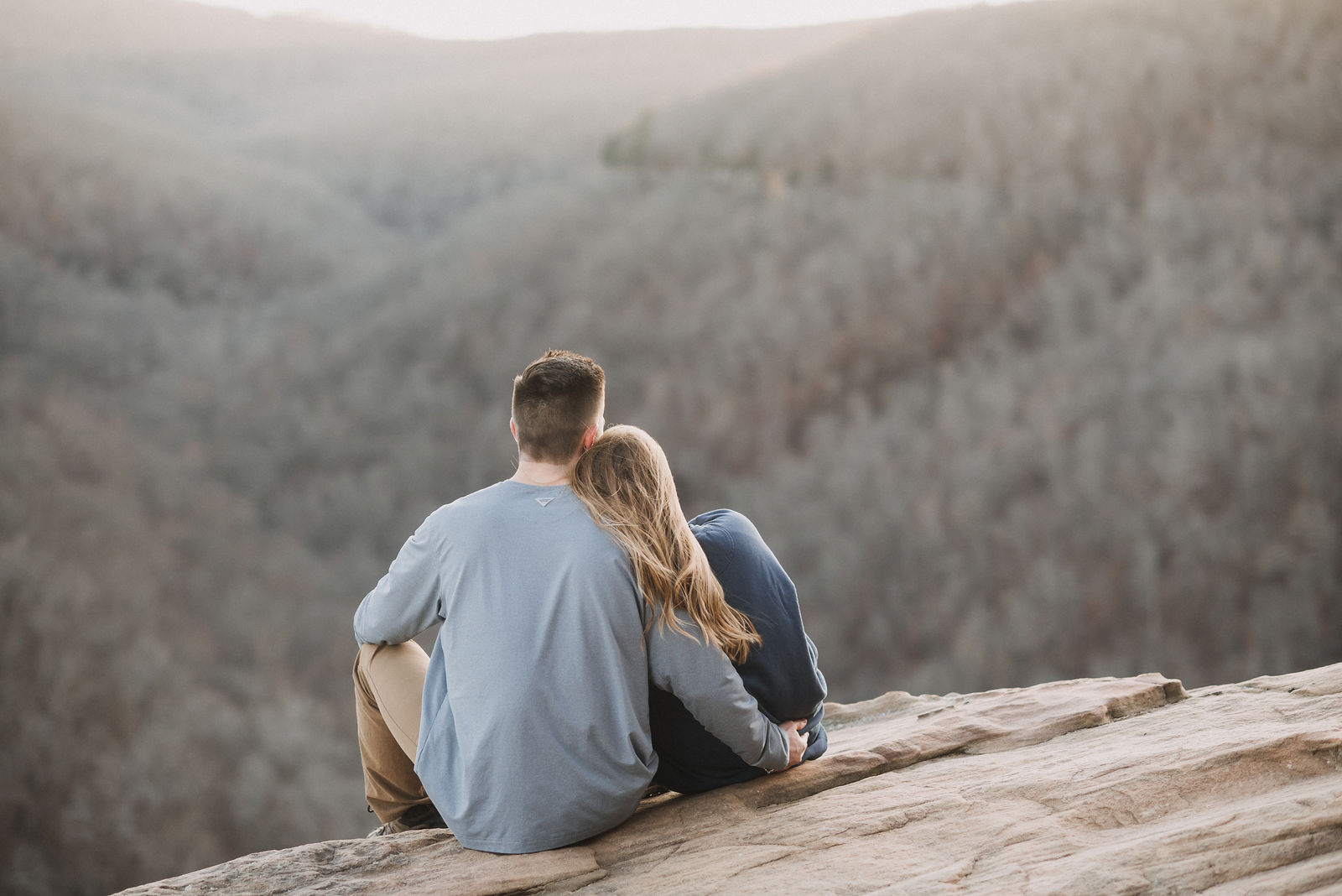 Curtis and Abby proposal photo selected from their Pixieset gallery