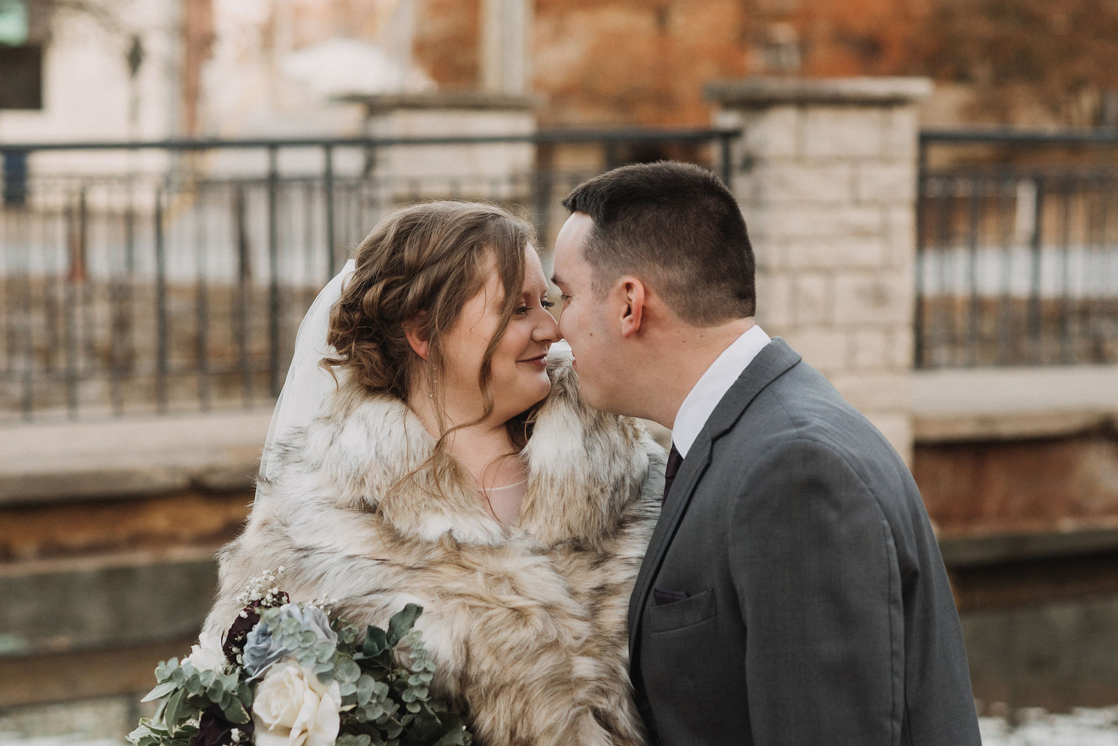 Tori and Zach wedding photo selected from their Pixieset gallery
